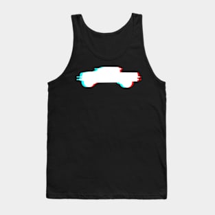 GLITCHED TRUCK Tank Top